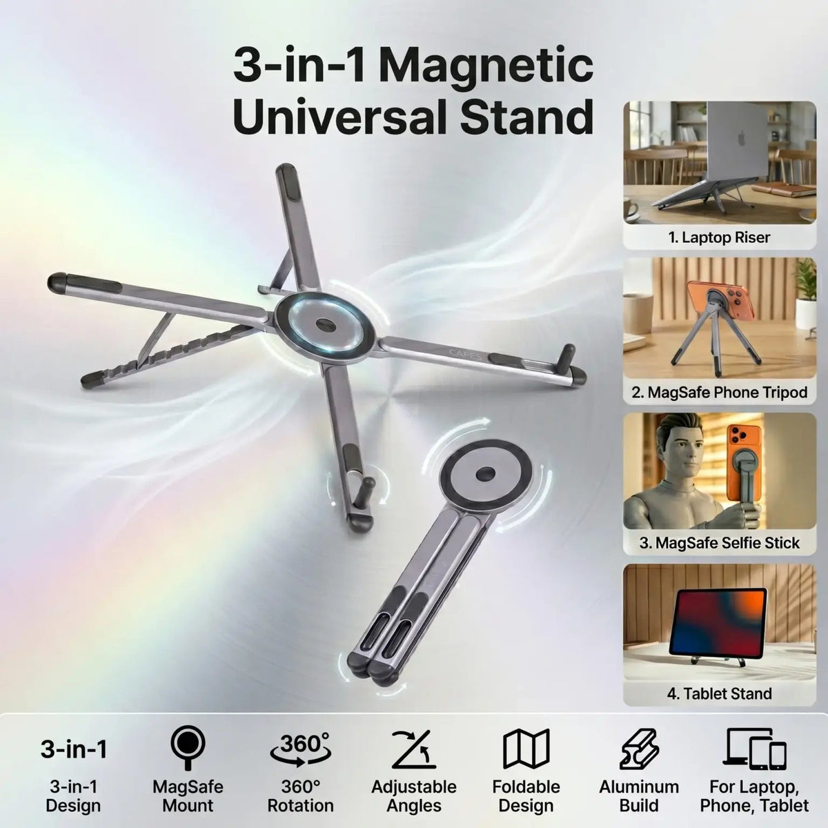 🏆2026 HOT SALE⚡ 20K+ SOLD! 🏆 | 🔥Last Day Promotion 60% OFF | ✨3in1 Magnetic Holder