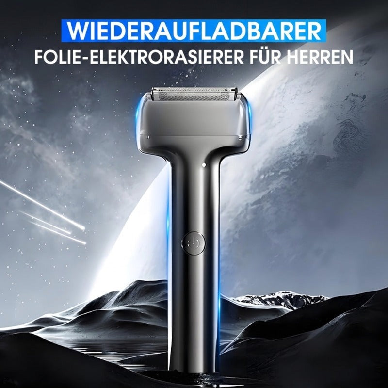 🪒 LIMITED 50% DISCOUNT! Rechargeable foil electric shaver for men – 60-minute battery life, IPX6 waterproof, whisper-quiet operation for sensitive skin