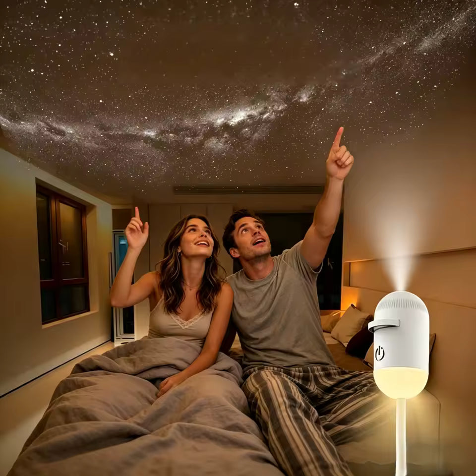 Galaxy Star Projector USB Night Light