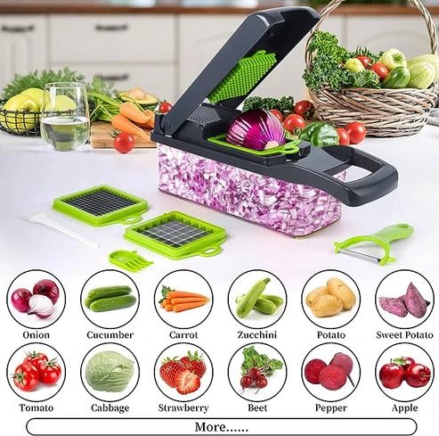 ⏳Time-Limited 🔥LAST DAY SALE ONLY!! ⏰ Vegetable Cutter Chopper and Slicer