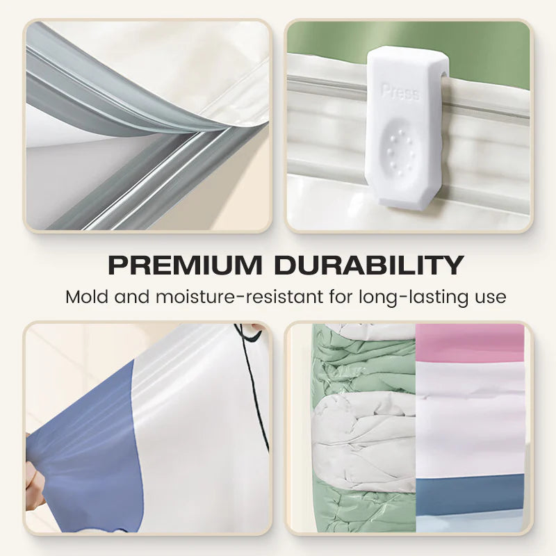 🌸BUY 2 GET 1 FREE Today!!💗 💨No-Pump 3D Vacuum Storage Bags