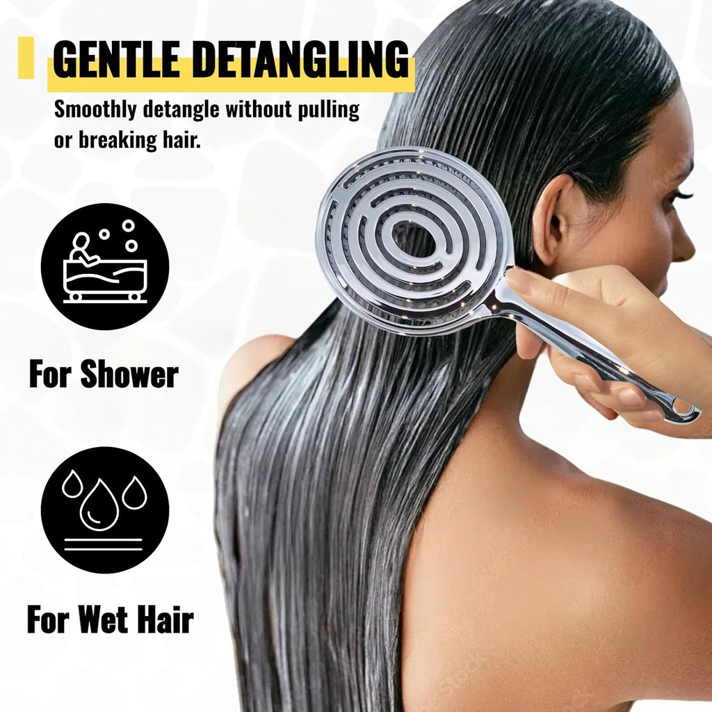 🔥Last Day Promotion 50% OFF | Anti-Static Hollow Round Bristle Brush - Massaging Design for Enhanced Volume 💆