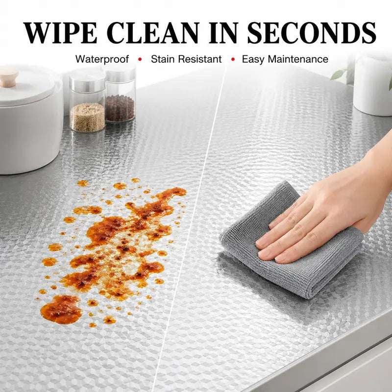 🌸BUY 1 GET 1 FREE Today!!💗 Heat-Resistant Peel & Stick Aluminum Foil Wallpaper