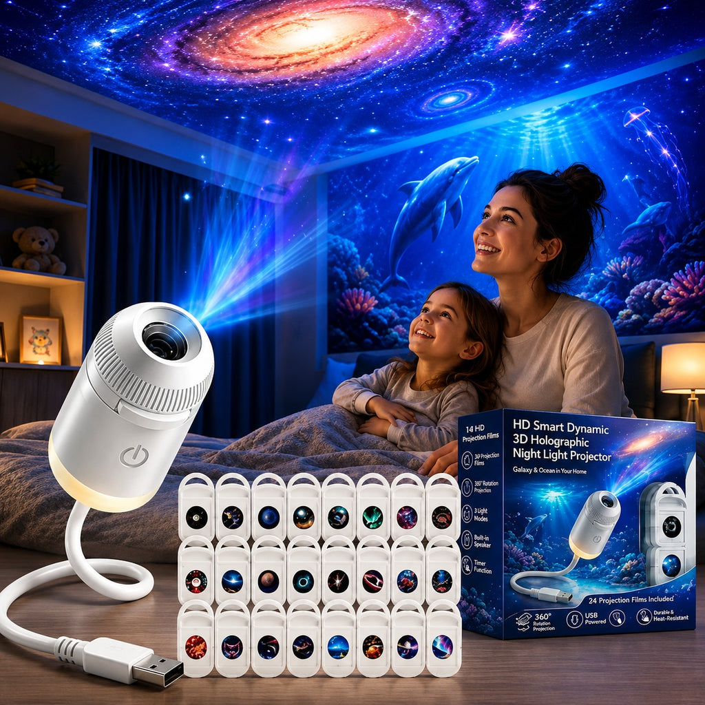 Galaxy Star Projector USB Night Light