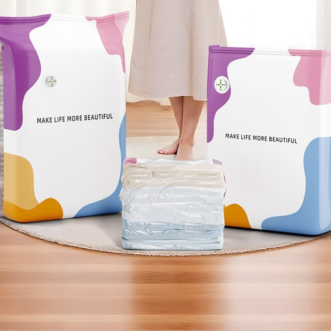 🌸BUY 2 GET 1 FREE Today!!💗 💨No-Pump 3D Vacuum Storage Bags