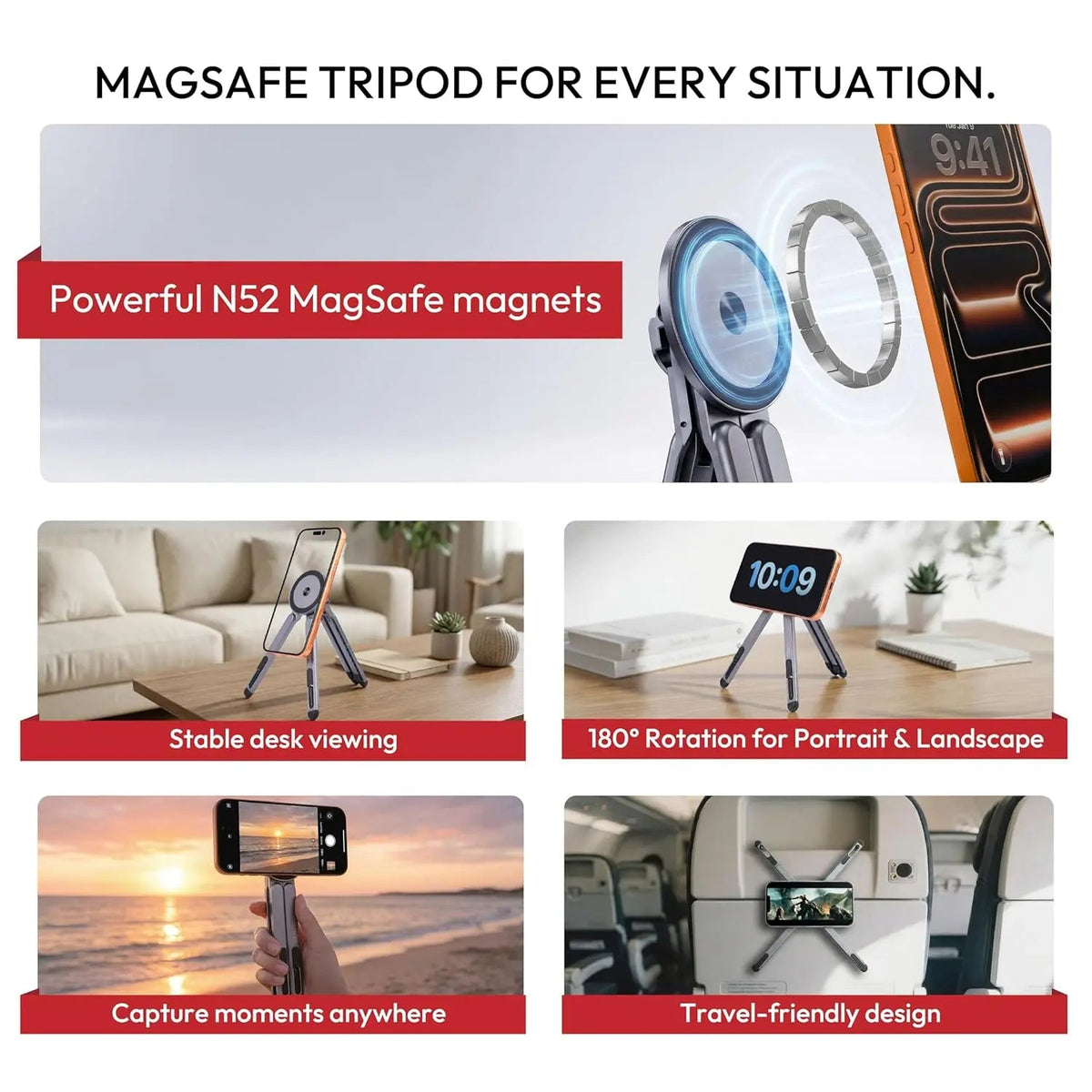 🏆2026 HOT SALE⚡ 20K+ SOLD! 🏆 | 🔥Last Day Promotion 60% OFF | ✨3in1 Magnetic Holder