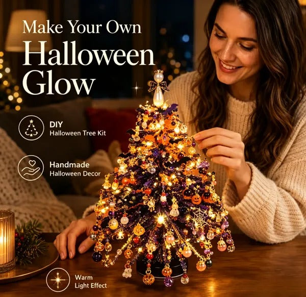 🎄✨ DIY Beaded Christmas Tree Kit – 🎅Create Your Own Sparkling Holiday Decoration