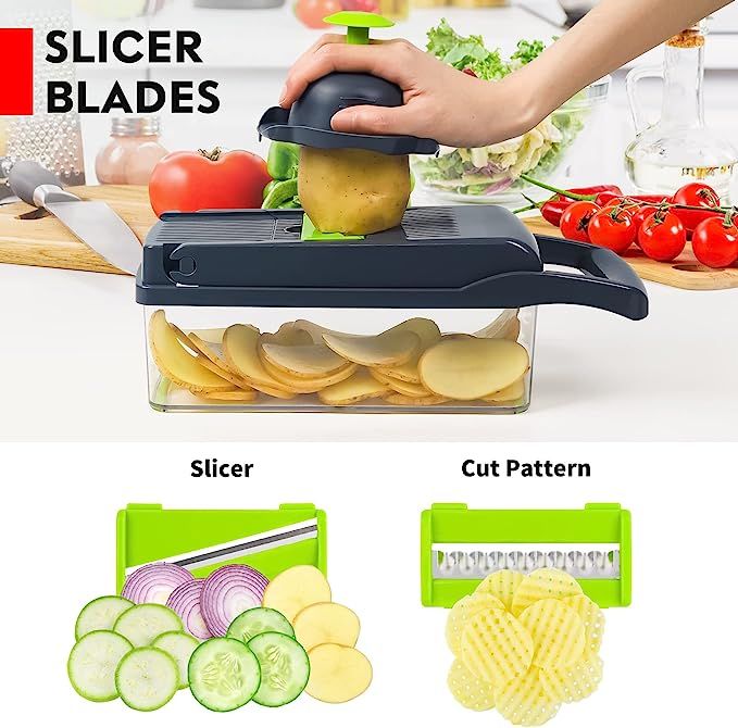 ⏳Time-Limited 🔥LAST DAY SALE ONLY!! ⏰ Vegetable Cutter Chopper and Slicer