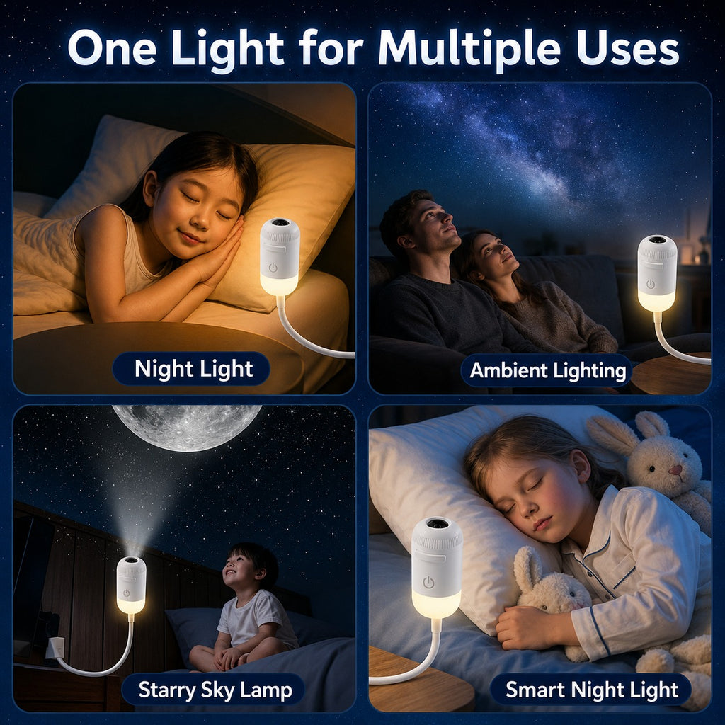 Galaxy Star Projector USB Night Light