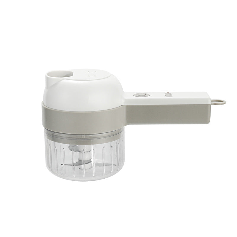 ⏳Time-Limited Special⏰ 4-in-1 manual electric vegetable cutter setMultifunction cordless food processor