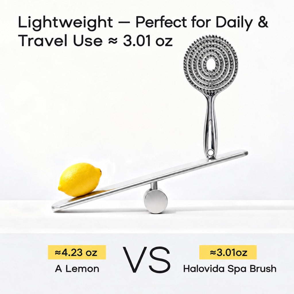 🔥Last Day Promotion 50% OFF | Anti-Static Hollow Round Bristle Brush - Massaging Design for Enhanced Volume 💆