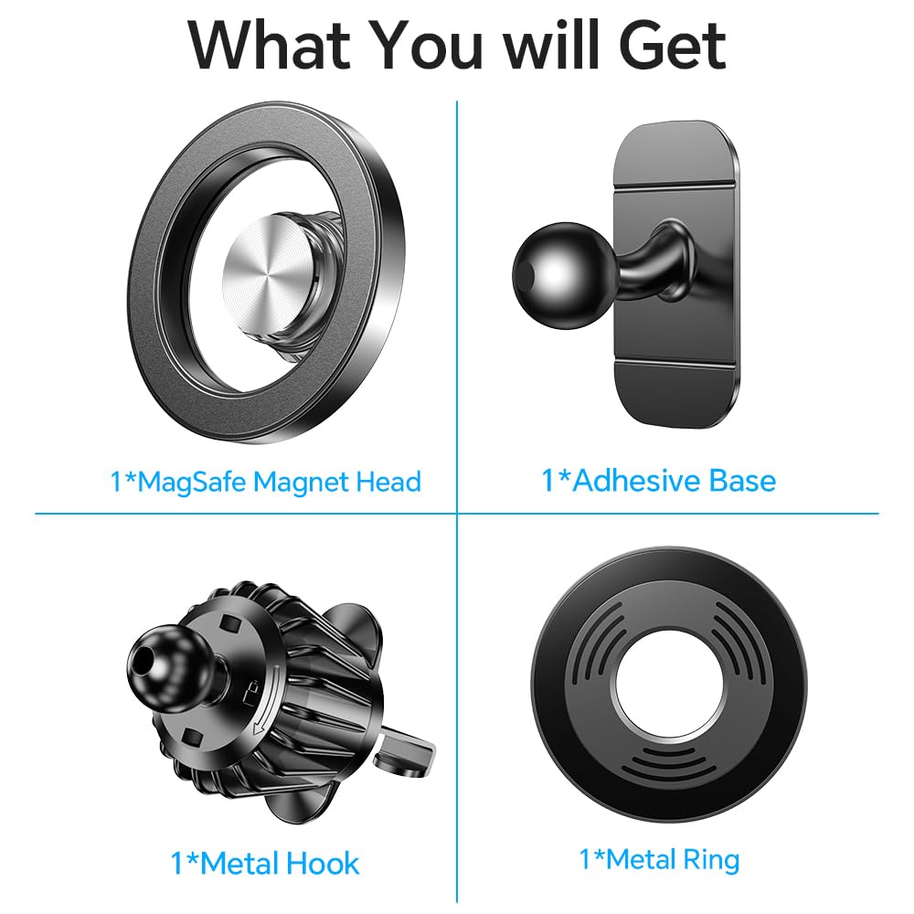 ⏳Time-Limited Special⏰ Car Mount【Strong Magnet】Magnetic Phone Holder for Car Phone Holder Mount Dash Mounted Holders Cell Phone Holders for Your Car Accessories