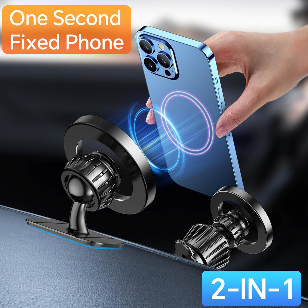 ⏳Time-Limited Special⏰ Car Mount【Strong Magnet】Magnetic Phone Holder for Car Phone Holder Mount Dash Mounted Holders Cell Phone Holders for Your Car Accessories