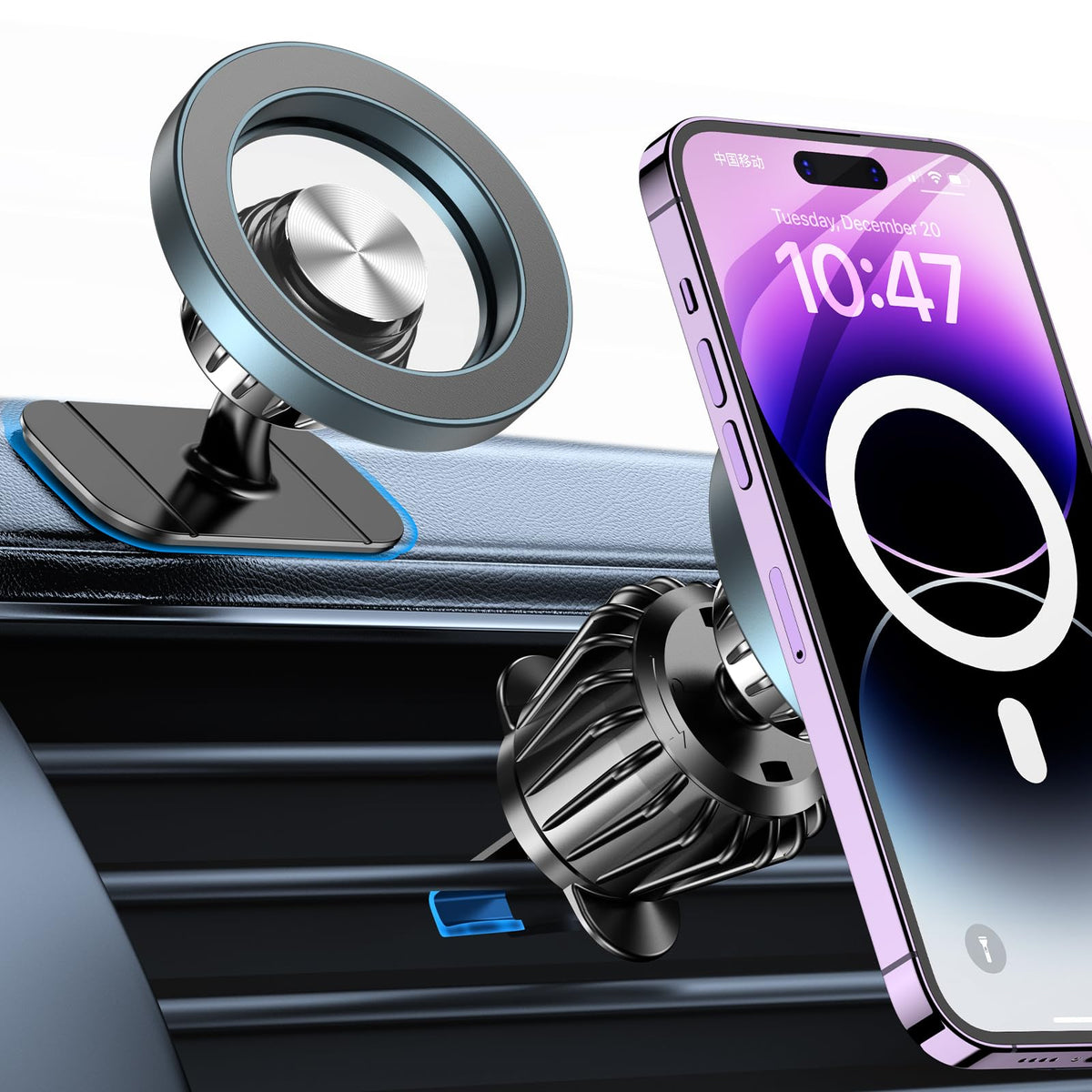 ⏳Time-Limited Special⏰ Car Mount【Strong Magnet】Magnetic Phone Holder for Car Phone Holder Mount Dash Mounted Holders Cell Phone Holders for Your Car Accessories